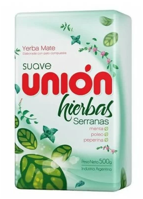 YERBA MATE UNIÓN HIERBAS SERRANAS 500 g