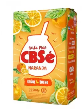 YERBA MATE CBSÉ NARANJA 500 g