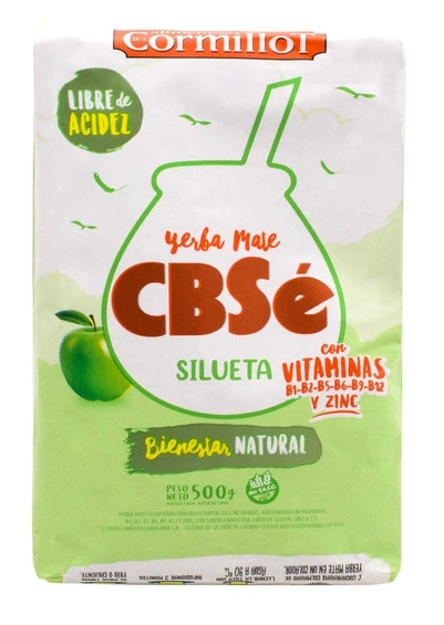 YERBA MATE CBSÉ SILUETA 500 g