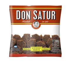 [G-ARG-072] BIZCOCHOS DON SATUR NEGRO 200 g